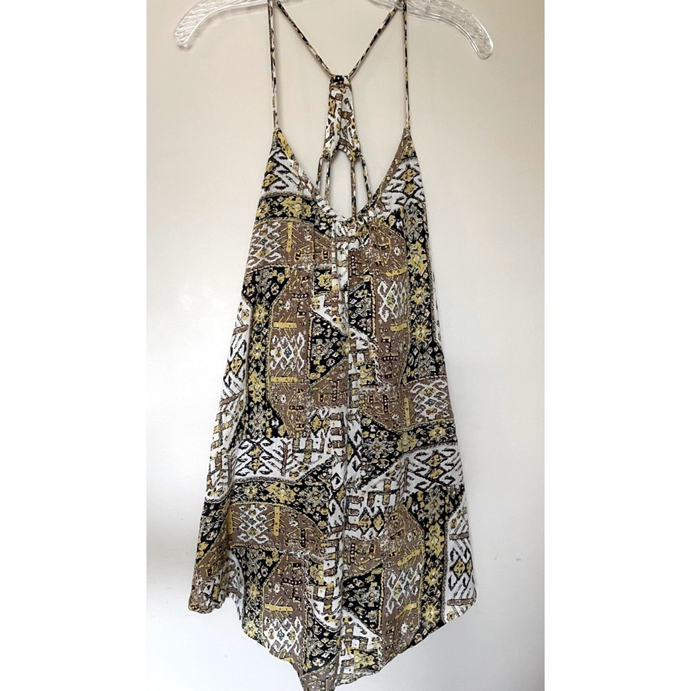 RVCA Print Strappy Back Sun Dress